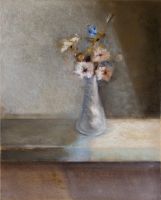 un bouquet de Jean,pastel sur papier,29,5 cm x39,5 cm